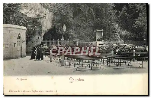 Cartes postales Lourdes La Grotte