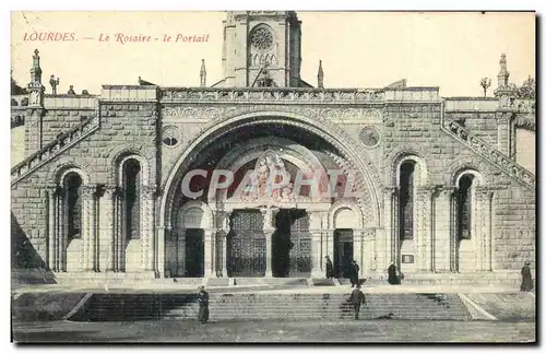 Cartes postales Lourdes Le Rosaire le Portail