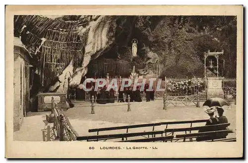 Cartes postales Lourdes La Grotte