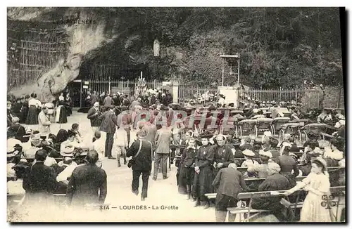 Cartes postales Lourdes La Grotte