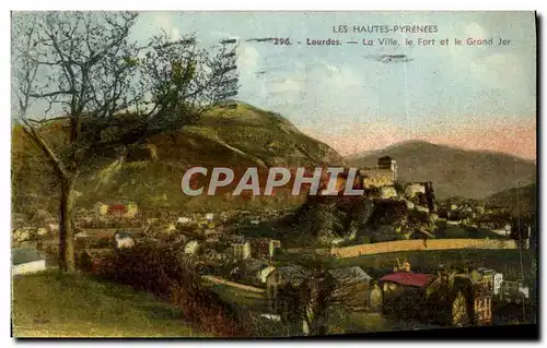 Cartes postales Lourdes La Ville le Fort et le Grand Jer