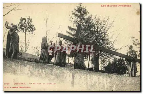 Cartes postales Lourdes Vl e Station du Calvaire