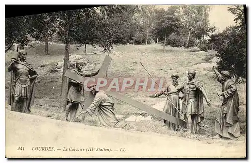 Cartes postales Lourdes Le Calvaire lll e Station