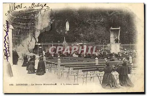 Cartes postales Lourdes La Grotte Miraculeuse