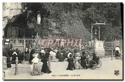 Cartes postales Lourdes La Grotte