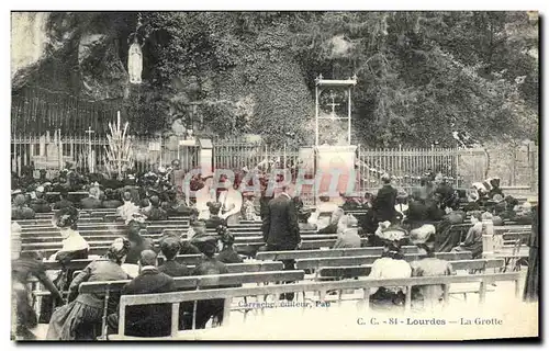 Cartes postales Lourdes La Grotte