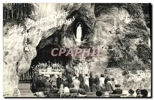 Cartes postales Lourdes La Grotte Miraculeuse