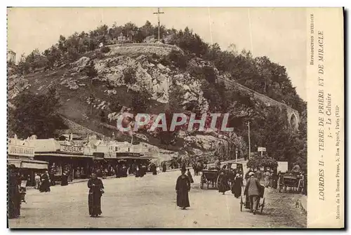 Cartes postales Lourdes lTerre de Priere et de Miracle Le Calvaire