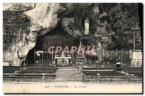 Cartes postales Lourdes La Grotte