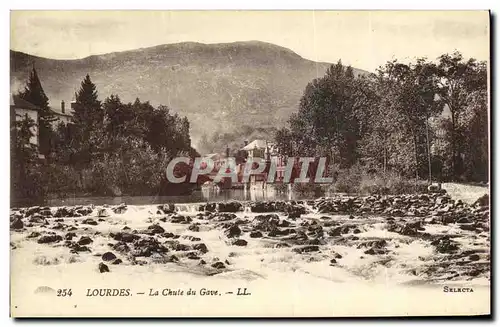 Cartes postales Lourdes La Chute du Gave