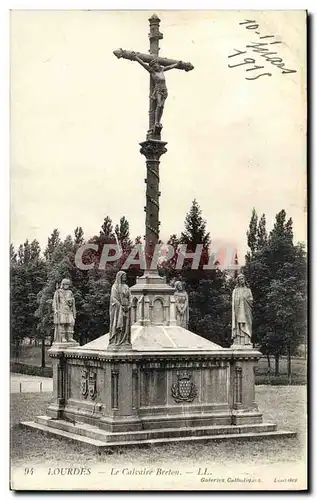 Cartes postales Lourdes Le Calvaire Breton