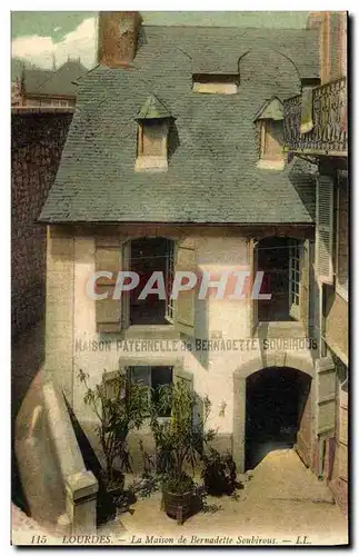 Cartes postales Lourdes La Maison de Bernadette Soubirous