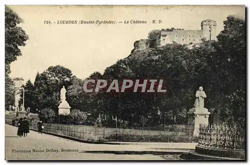 Cartes postales Lourdes Le Chateau