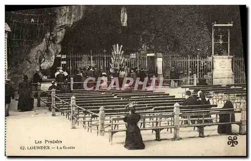 Cartes postales Lourdes La Grotte