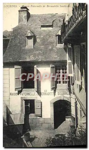 Ansichtskarte AK Lourdes Maison Paternelle de Bernadette Soubirous