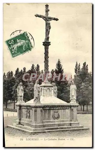 Cartes postales Lourdes Le Calvaire Breton