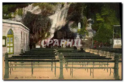 Cartes postales Lourdes La Grotte