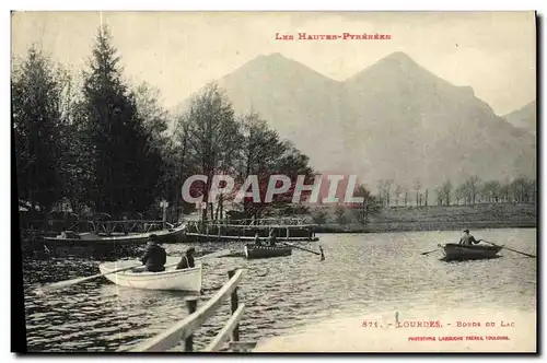 Cartes postales Lourdes Bords du Lac