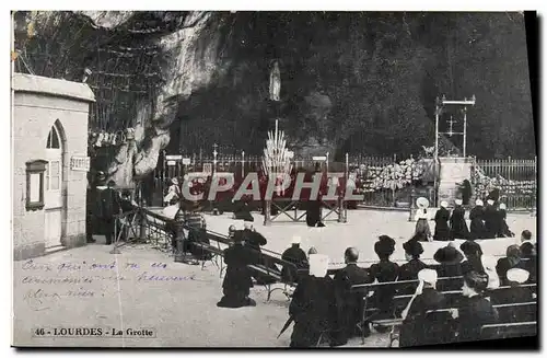 Cartes postales Lourdes La Grotte