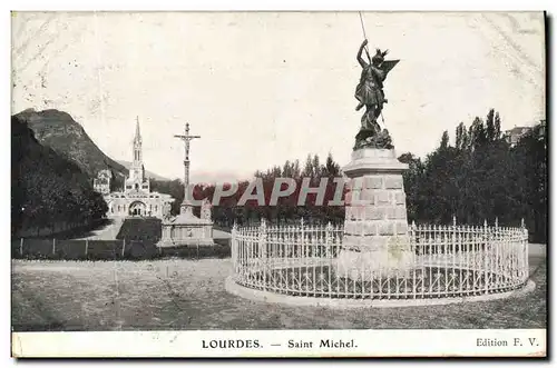 Cartes postales Lourdes Saint Michel