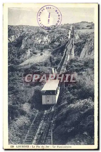 Cartes postales Lourdes Le Pic du Jer Funiculaire