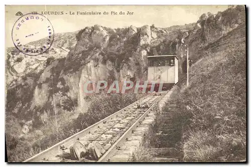 Cartes postales Lourdes Le Funiculaire du Pic du Jer