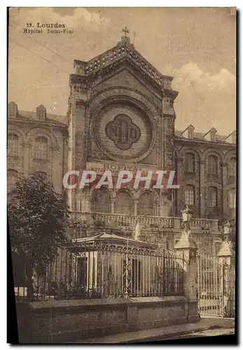 Cartes postales Lourdes Hopital Saint Frai