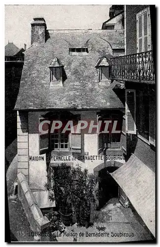 Cartes postales Lourdes La Maison de Bernadette Soubirous