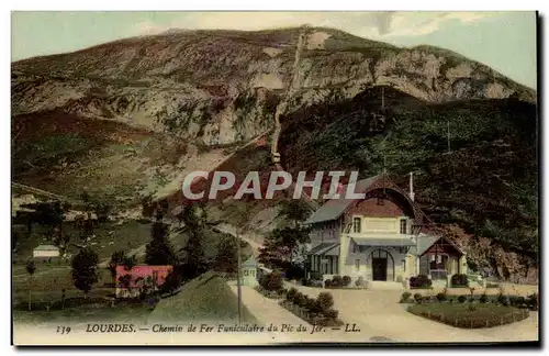 Cartes postales Lourdes Chemin de Fer Funiculaire du Pic du Jer