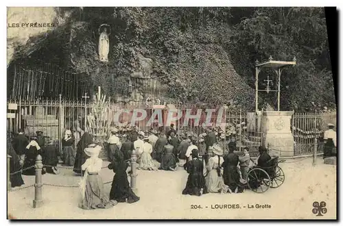 Cartes postales Lourdes La Grotte