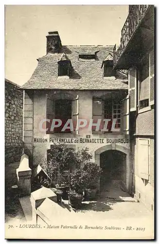 Cartes postales Lourdes Maison Paternelle de Bernadette Soubirous