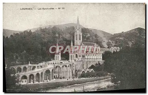 Cartes postales Lourdes Les Sanctuaires