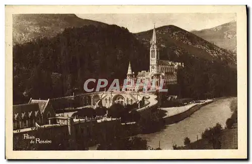 Cartes postales Lourdes La Basilique et l Asile