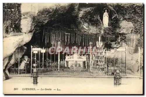 Cartes postales Lourdes La Grotte