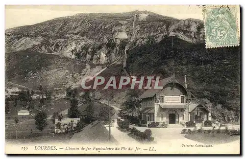 Cartes postales Lourdes Chemin de fer Funiculaire du Pic du Jer