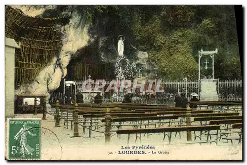 Cartes postales Lourdes La Grotte