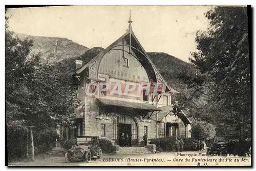 Cartes postales Lourdes Gare du Funiculaire