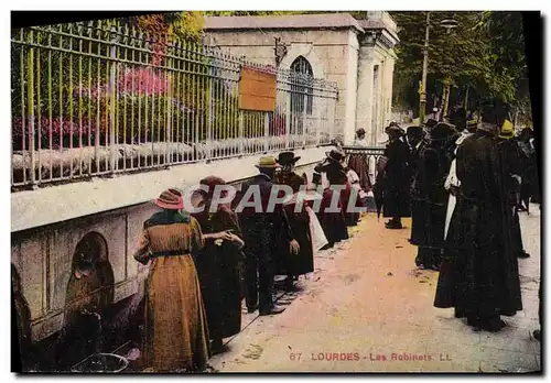 Cartes postales Lourdes Les Robinets