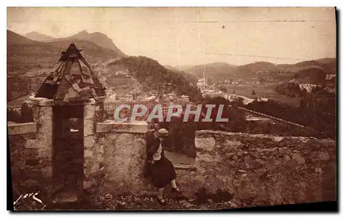 Cartes postales Lourdes Vue d Ensemble prise du Chateau Fort