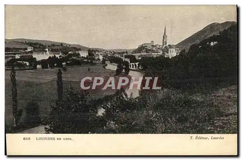 Cartes postales Lourdes en 1903