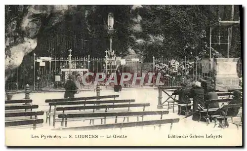 Cartes postales Lourdes La Grotte