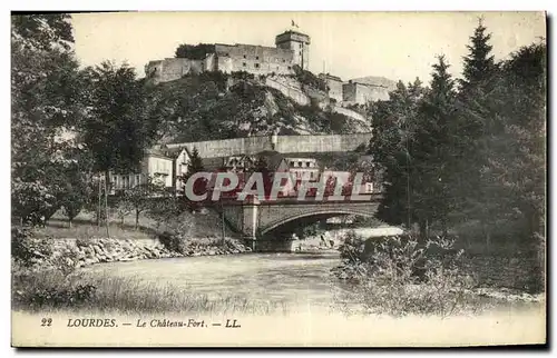 Cartes postales Lourdes Le Chateau Fort