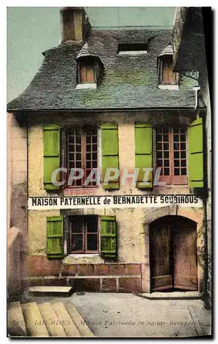 Cartes postales Lourdes Maison paternelle de Bernadette Soubirous