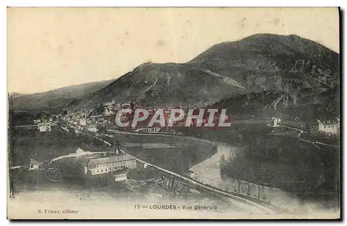 Cartes postales Lourdes Vue Generale