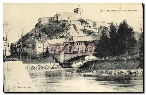 Cartes postales Lourdes Le Chateau Fort