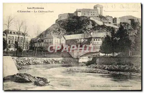 Cartes postales Lourdes Le Chateau Fort
