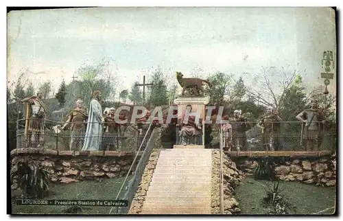Cartes postales Lourdes Le Calvaire