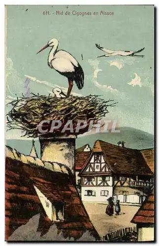 Cartes postales Alsace Nid De Cilgognes