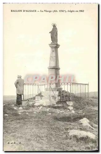 Cartes postales Ballon D Alsace La Vierge