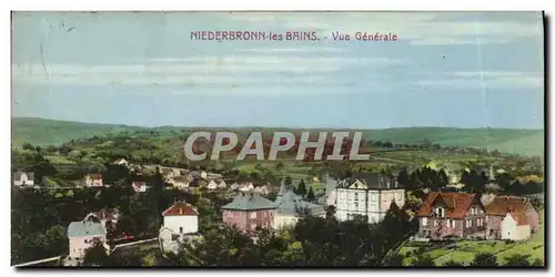 Cartes postales Niederbronn les Bains Vue Generale